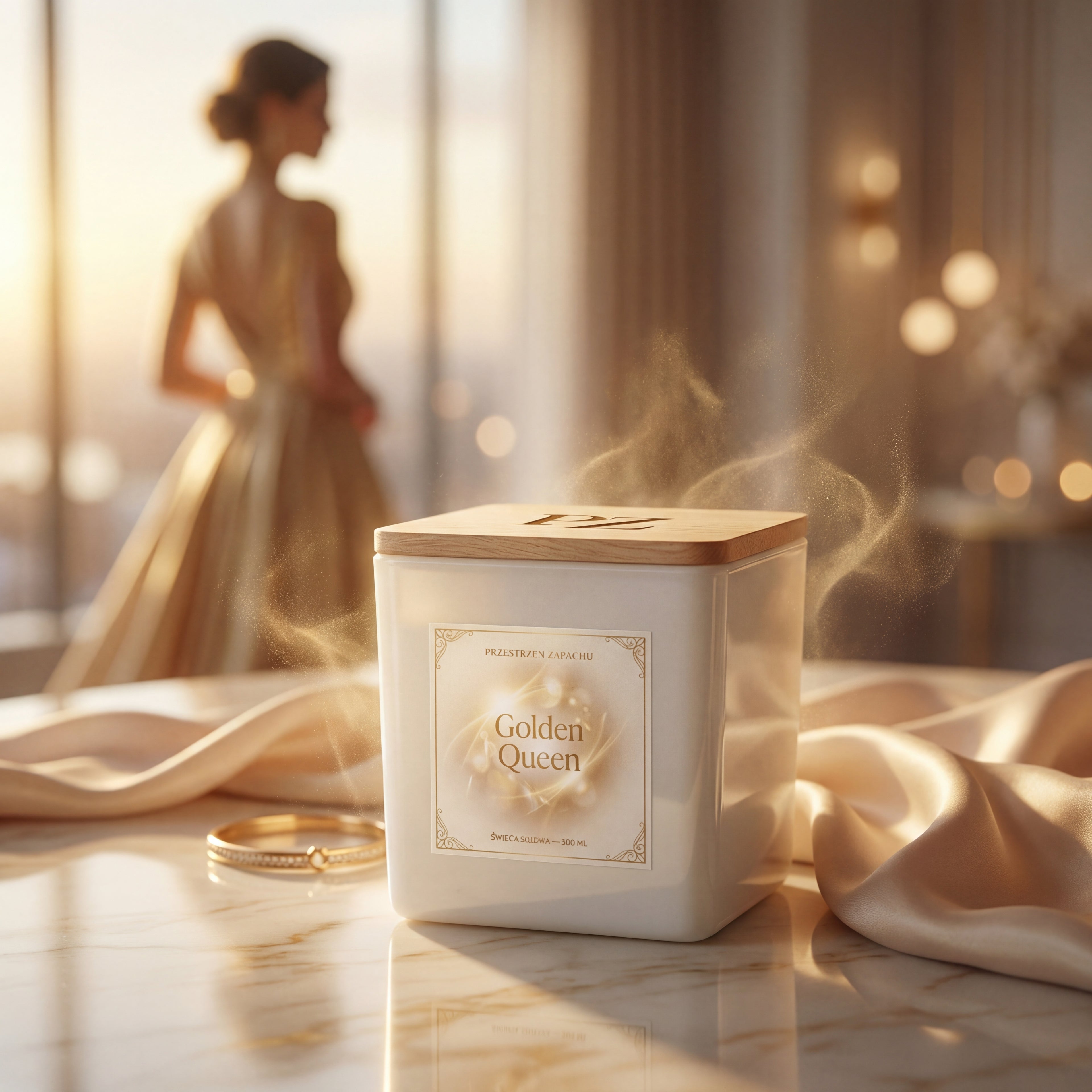 Golden Queen - Świeca sojowa Premium